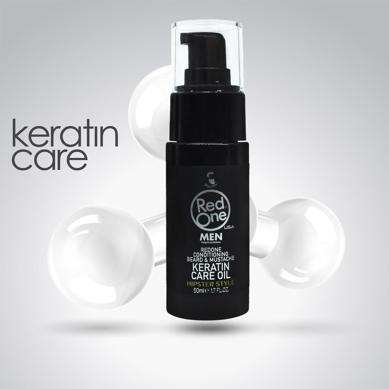 Aceite Para Barba y Bigote Redone Keratin Oil 50 ml